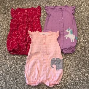 3 baby girl summer clothes